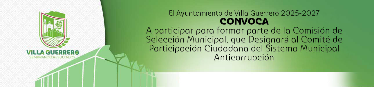 Convocatoria para la comisión de selección del comité anticorrupción.